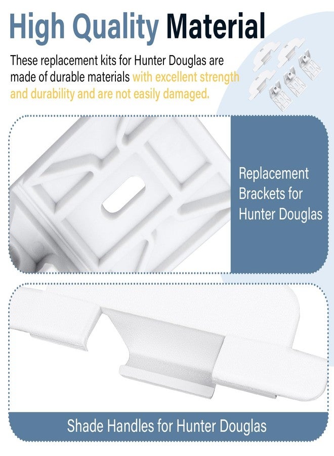 قطع غيار لأقواس ومقابض ستائر Hunter Douglas Duette و Applause (ثنيات 3/4 بوصة) - Image 4